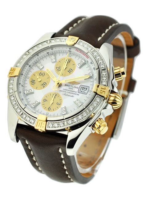 breitling chronomat evolution strap size|Breitling Chronomat evolution with diamonds.